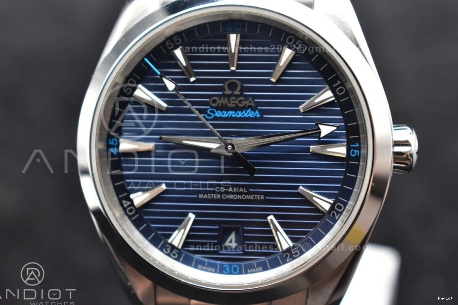 VSF 150M Best Edition 1:1 Bracelet SS Blue Terra On A8900 Aqua Dial SS 1229